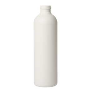 250ml 24/410 HDPE Boston Round Bottle - Natural