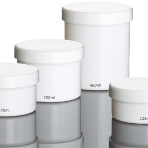 250ml PP Body Butter/ Rome Jar With Lid