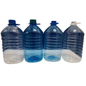 5Ltr PET 38mm Square Water Bottle