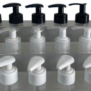 24/410 Teardrop Lotion Pump - (BLK/WHT/NAT) (Pack of 100)