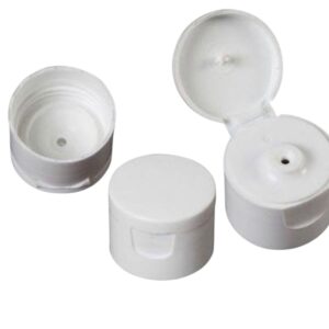24/410 Flip Top Cap - White (Pack of 100)